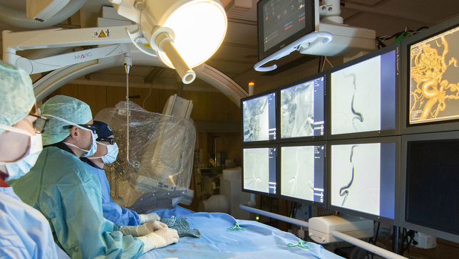 Klinik für Radiologie, Neuroradiologie und Nuklearmedizin Klinikum Vest, Angioskopie