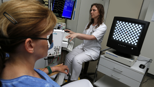 Untersuchung bei Multipler Sklerose im Klinikum Vest