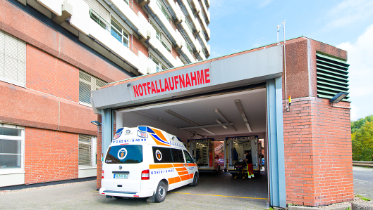 Notfallaufnahme Klinikum Vest