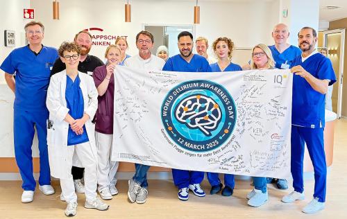 Aufmerksamkeit schaffen für Delir-Zustände